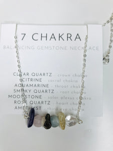 7 Chakra necklace encoded with powerful light language